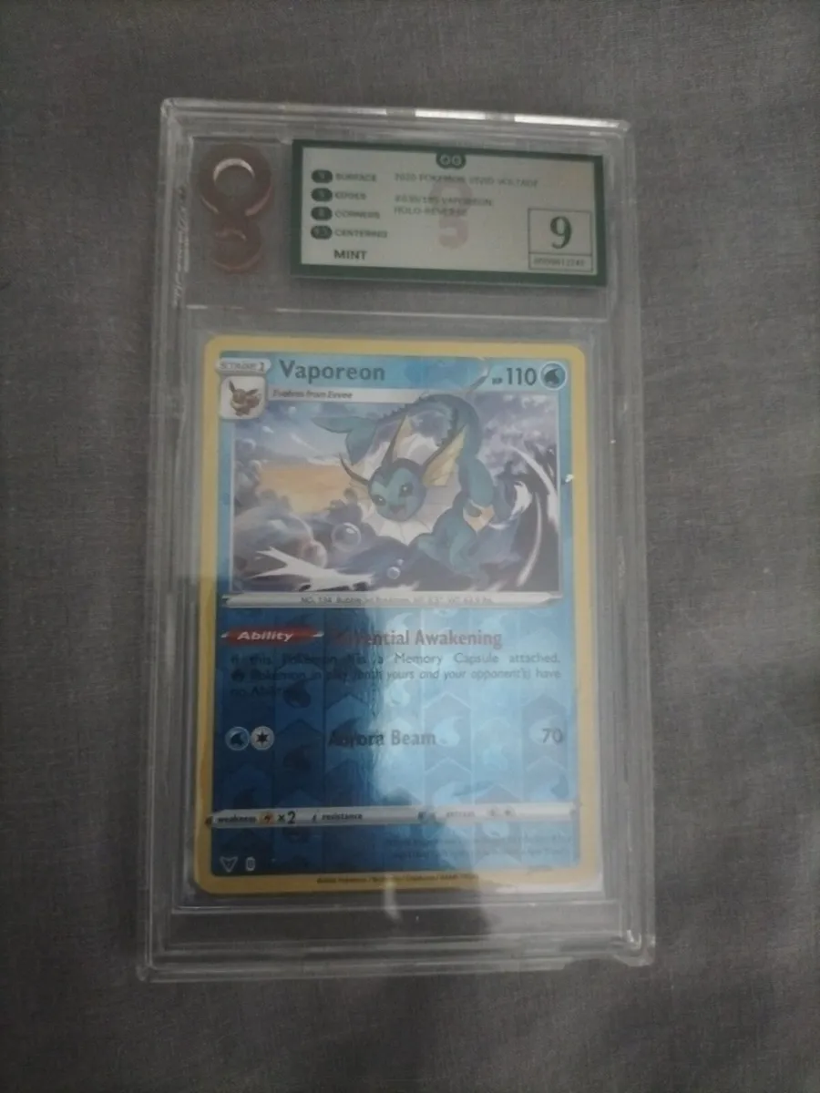 POKEMON MINT SLABS  CARDS SOLD AS JOT LOT - Image 2