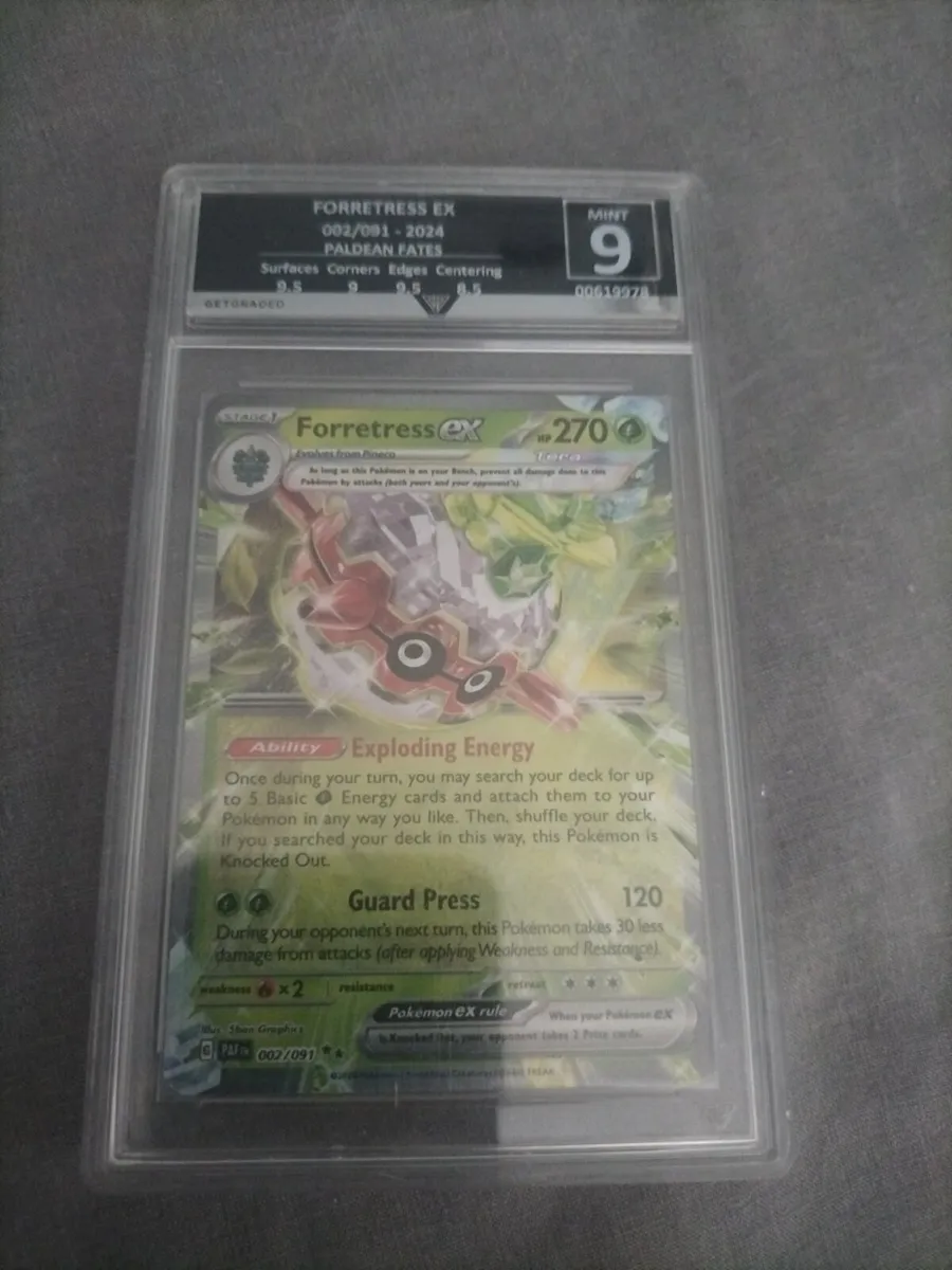 POKEMON MINT SLABS  CARDS SOLD AS JOT LOT - Image 4