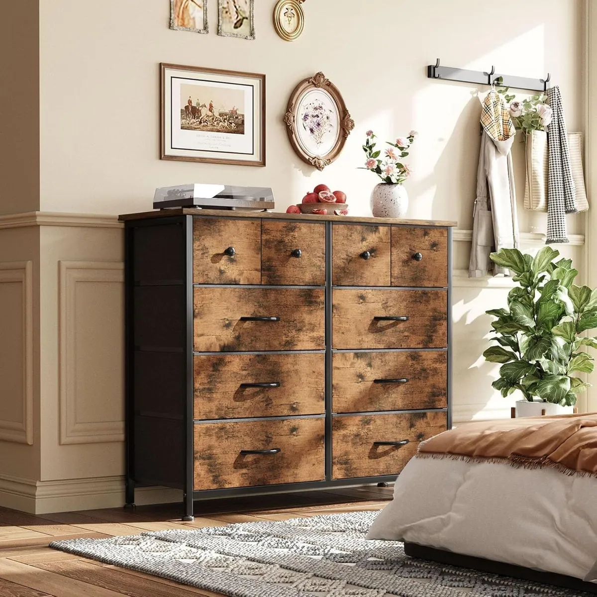 Chest of Drawers Fabric Dresser for Bedroom - Image 2