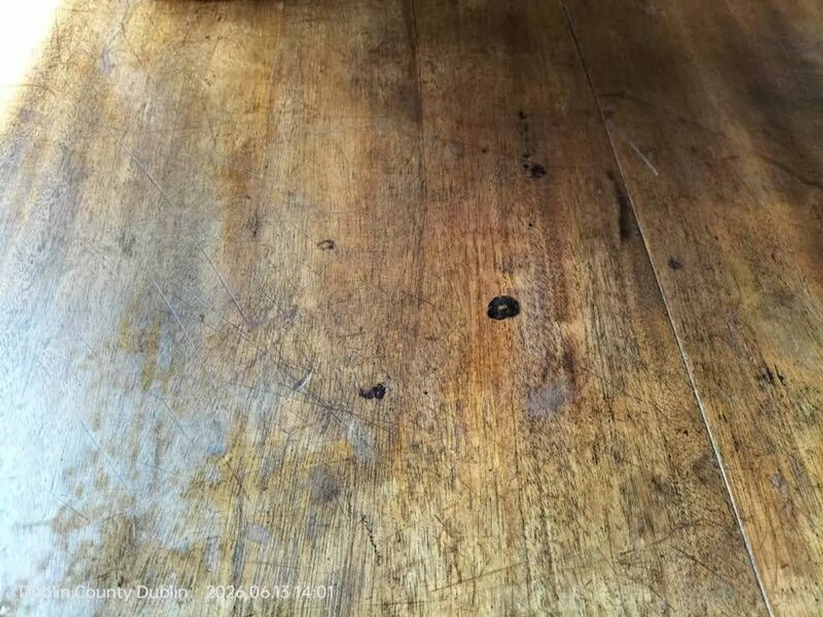 Victorian mahogany Dining Table - Image 4