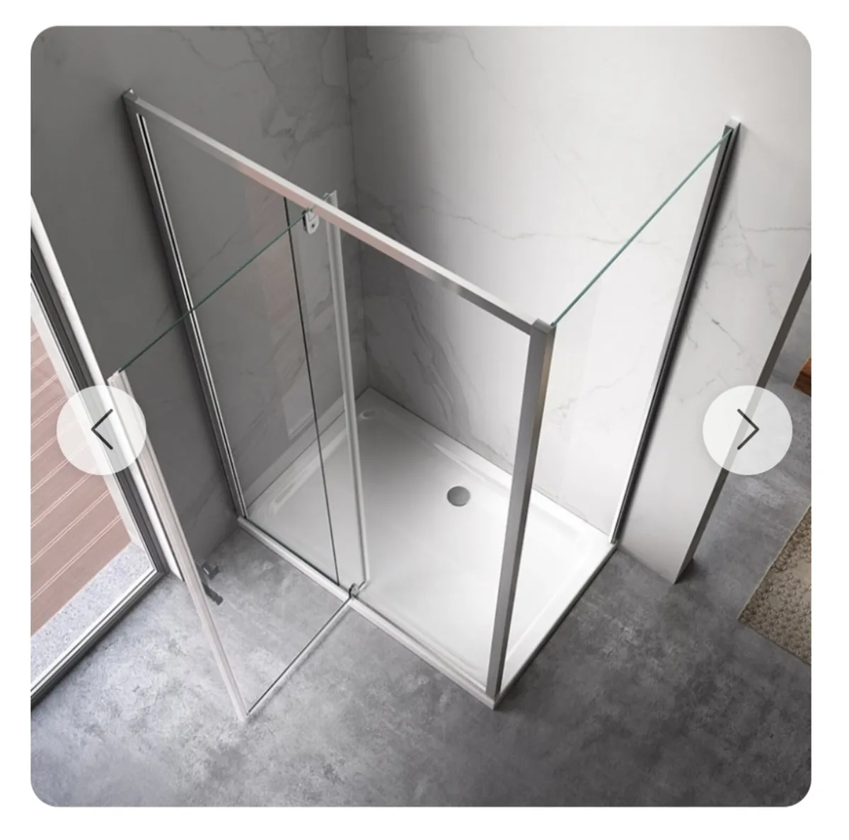 Rectangular Shower Enclosure - 1200 x 900 - Image 1