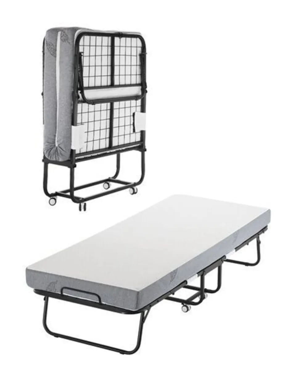 Rollaway Bed Folding Bed with 5 inches Foam Mattre - Image 1