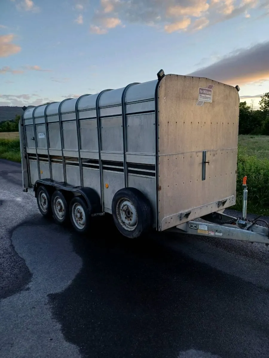 Ifor williams 14ft,  3 axle , with decks - Image 2