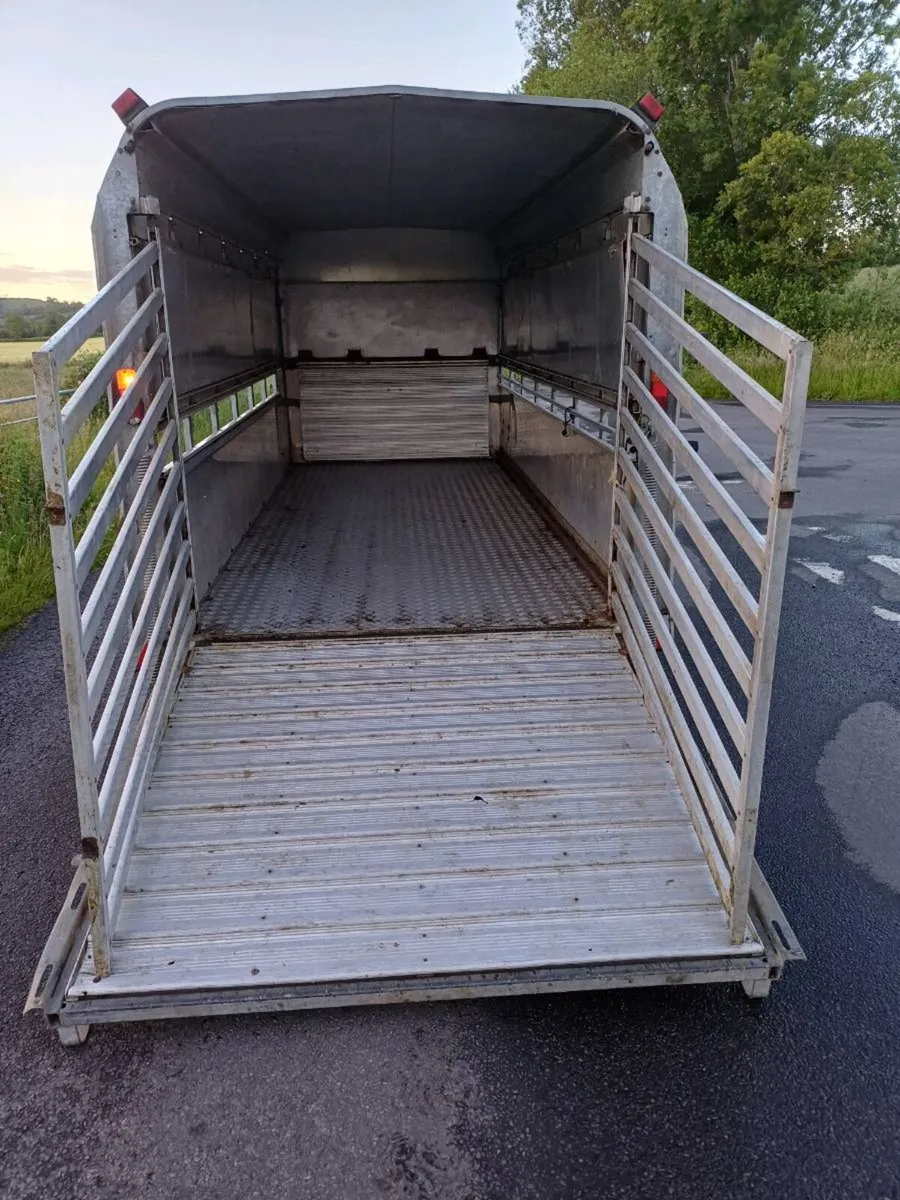 Ifor williams 14ft,  3 axle , with decks - Image 4