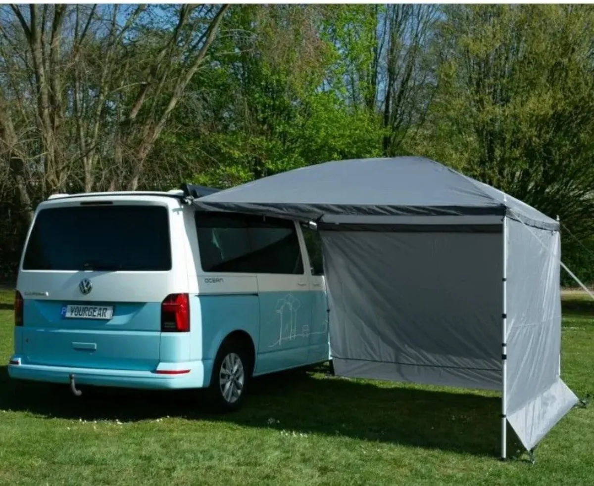 Camper Van Sun Canopy 260 x 260 cm Waterproof Bus - Image 2