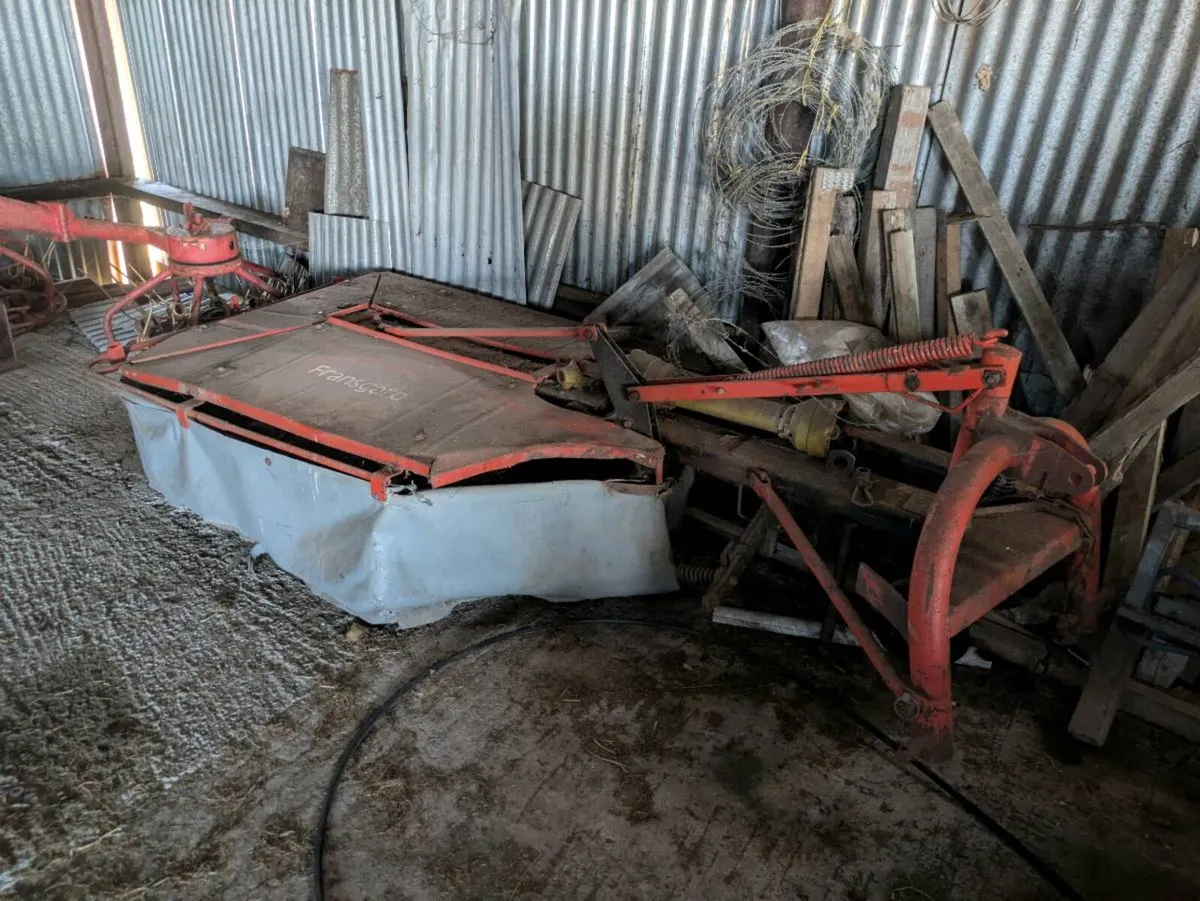 Fransgard Drum Mower and PZ haybob - Image 1