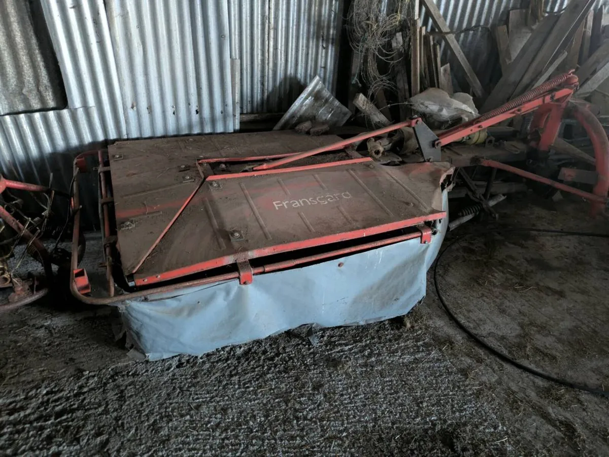 Fransgard Drum Mower and PZ haybob - Image 2