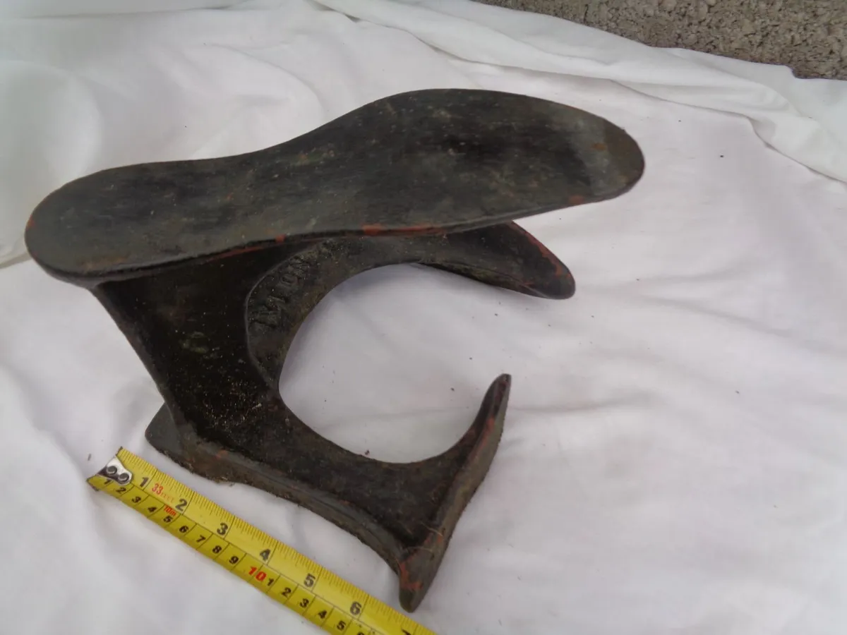 Vintage Cast Iron Shoe Last for Sale - Image 2