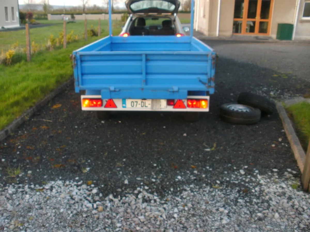 Builder drop side Trailer double axel - Image 3