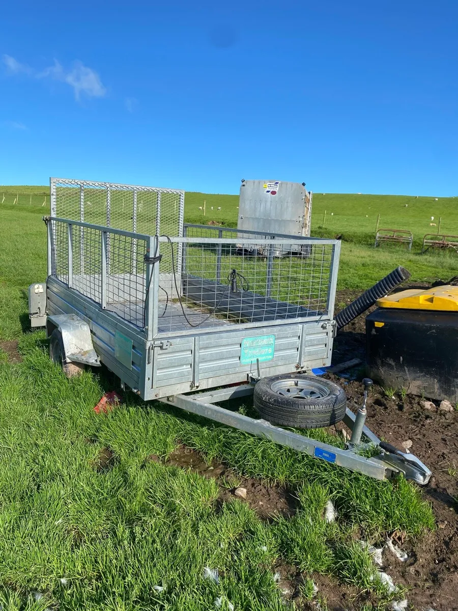 Hartnett Single Axel Trailer with Ramp - Image 1