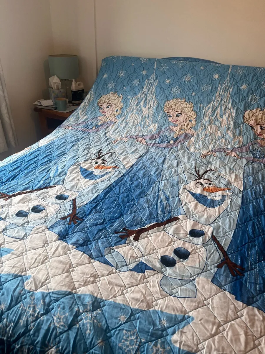 Disney frozen quilt blanket - Image 1