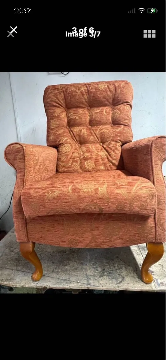 Queen Ann chair - Image 3