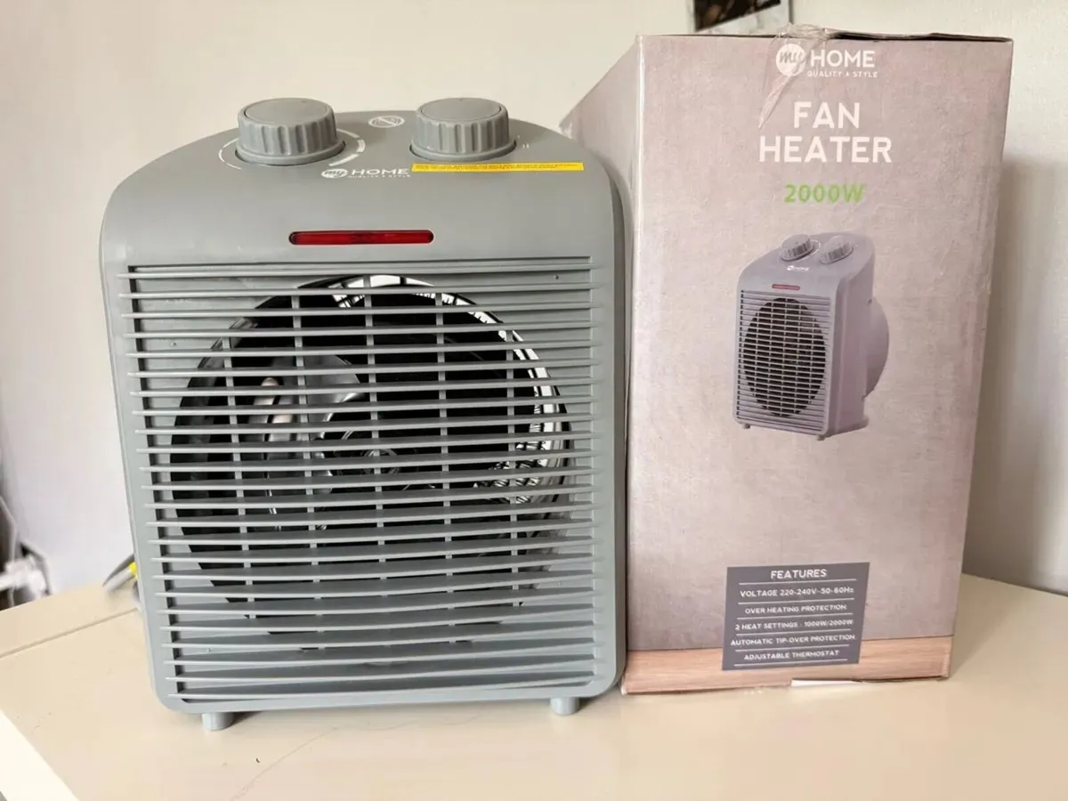 Laundry Rack, Basket and Fan Heater Package (Rush) - Image 1