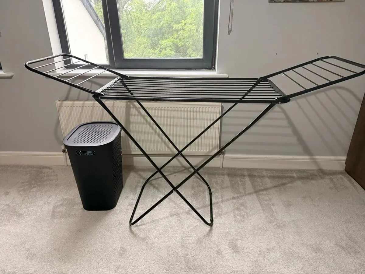 Laundry Rack, Basket and Fan Heater Package (Rush) - Image 2