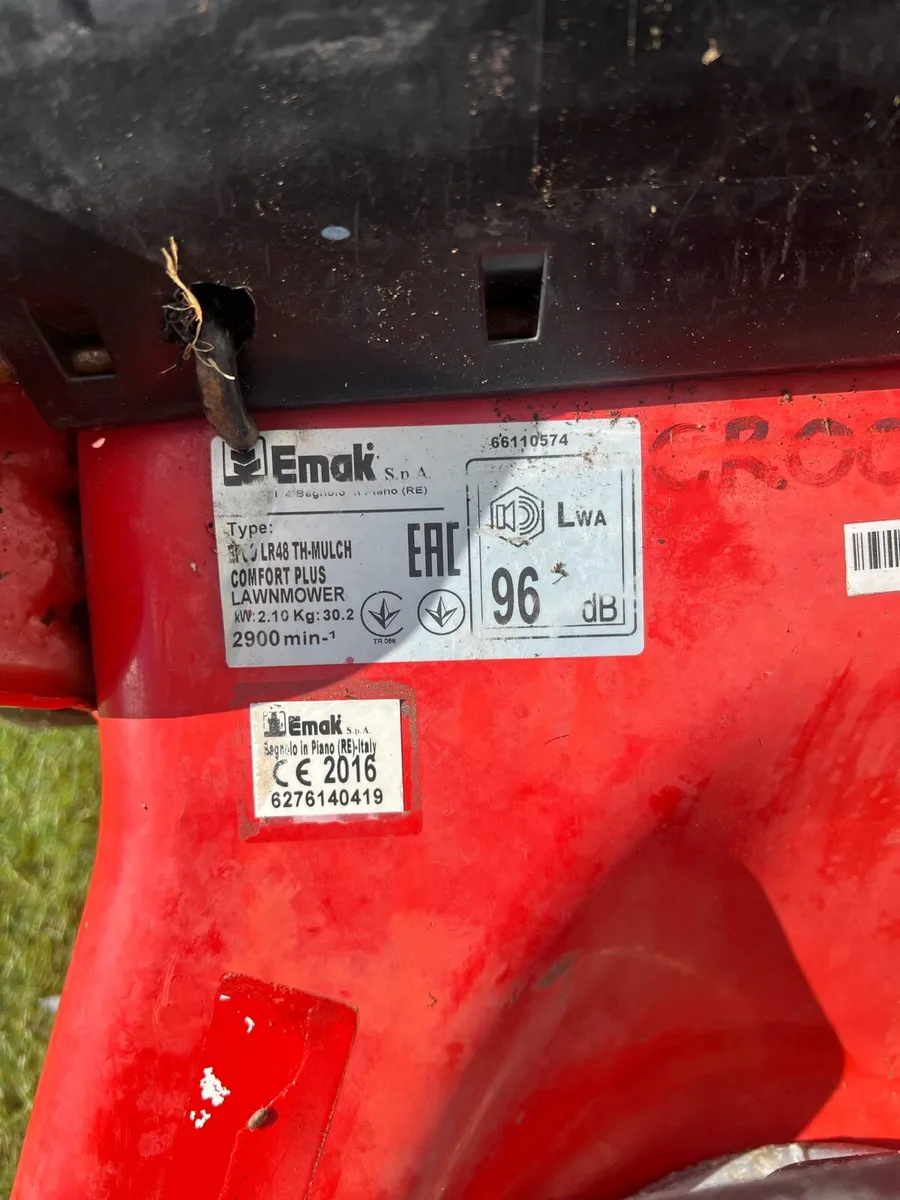 Lawnmower Honda Efco 20inch Self Propelled - Image 3