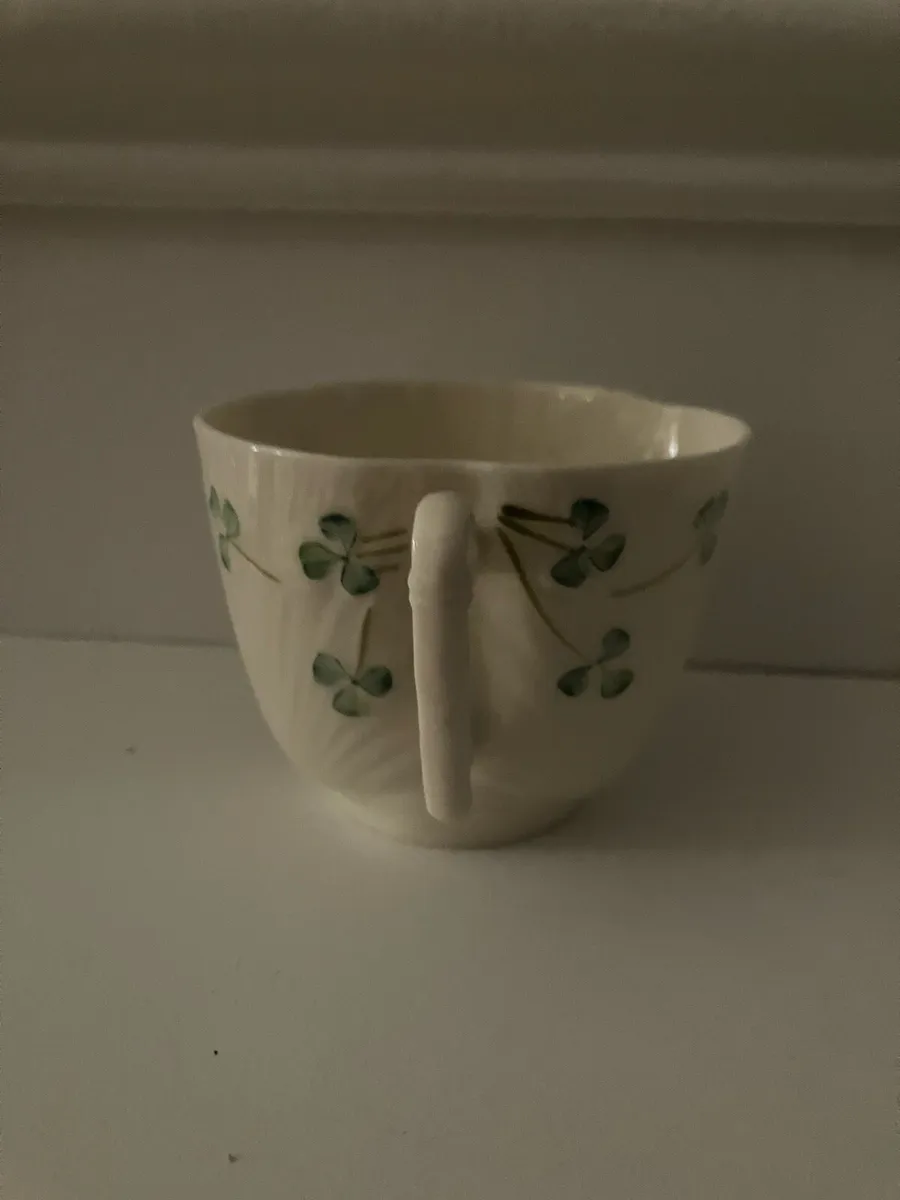 Belleek Cups and Saucers - Image 4
