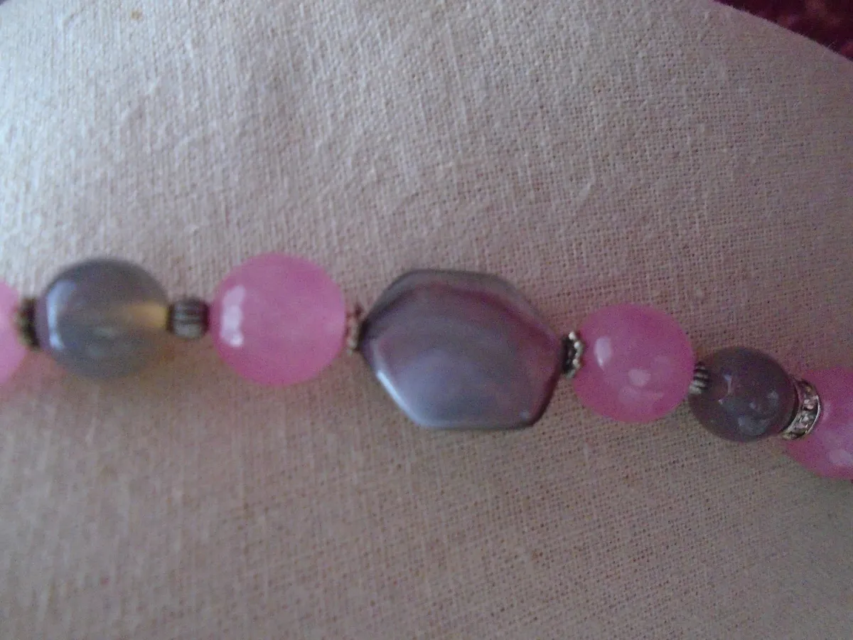 Gemstone necklace. Jewellery, Necklace - Image 4