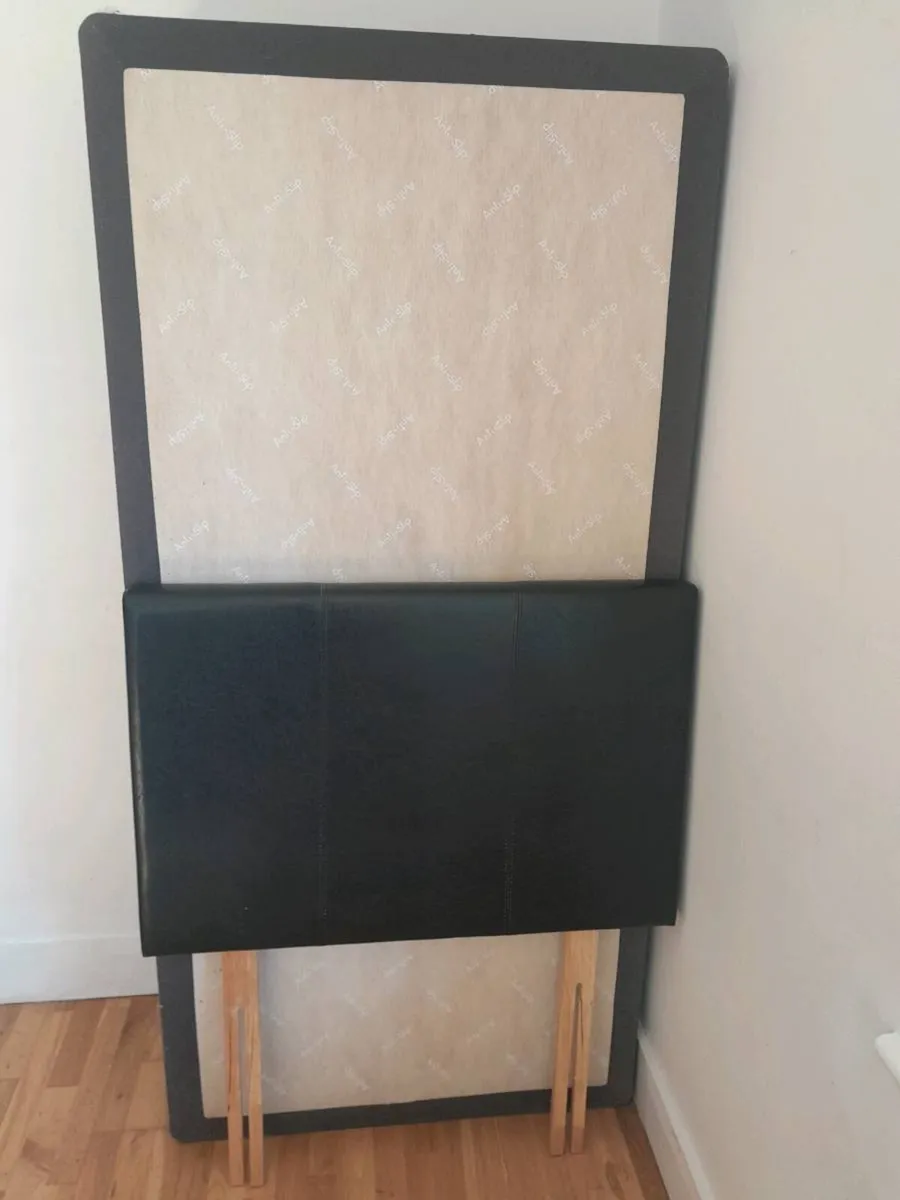 2nd Single divan bed with head board - Image 1