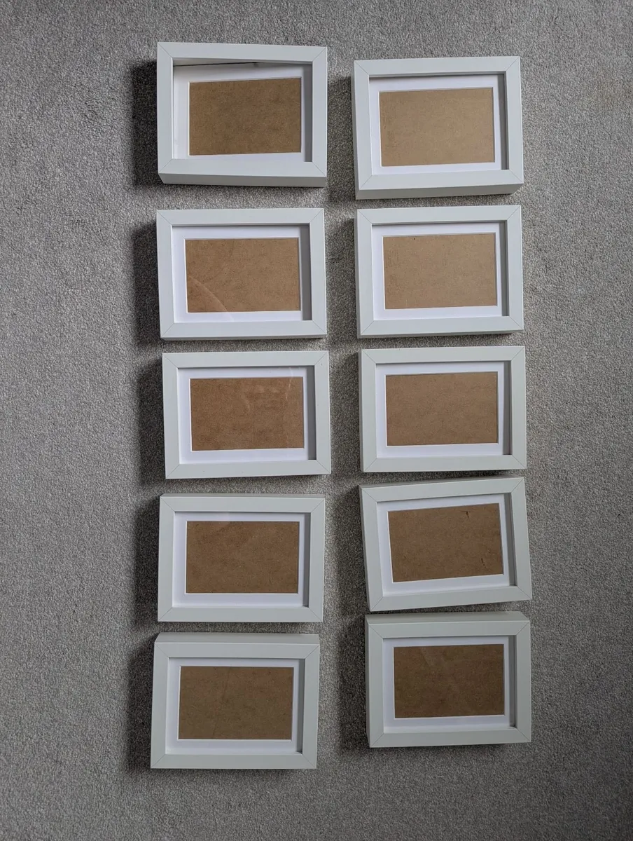 White Photo Frames 8x6inch