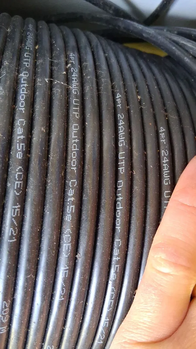 wire cat 5e outdoor