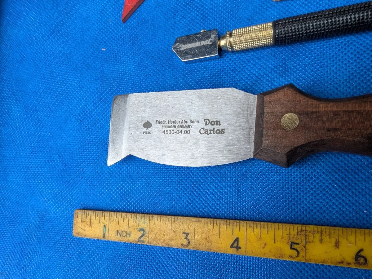 Chisel / Hacking Knife & Glass Cutter - Image 2