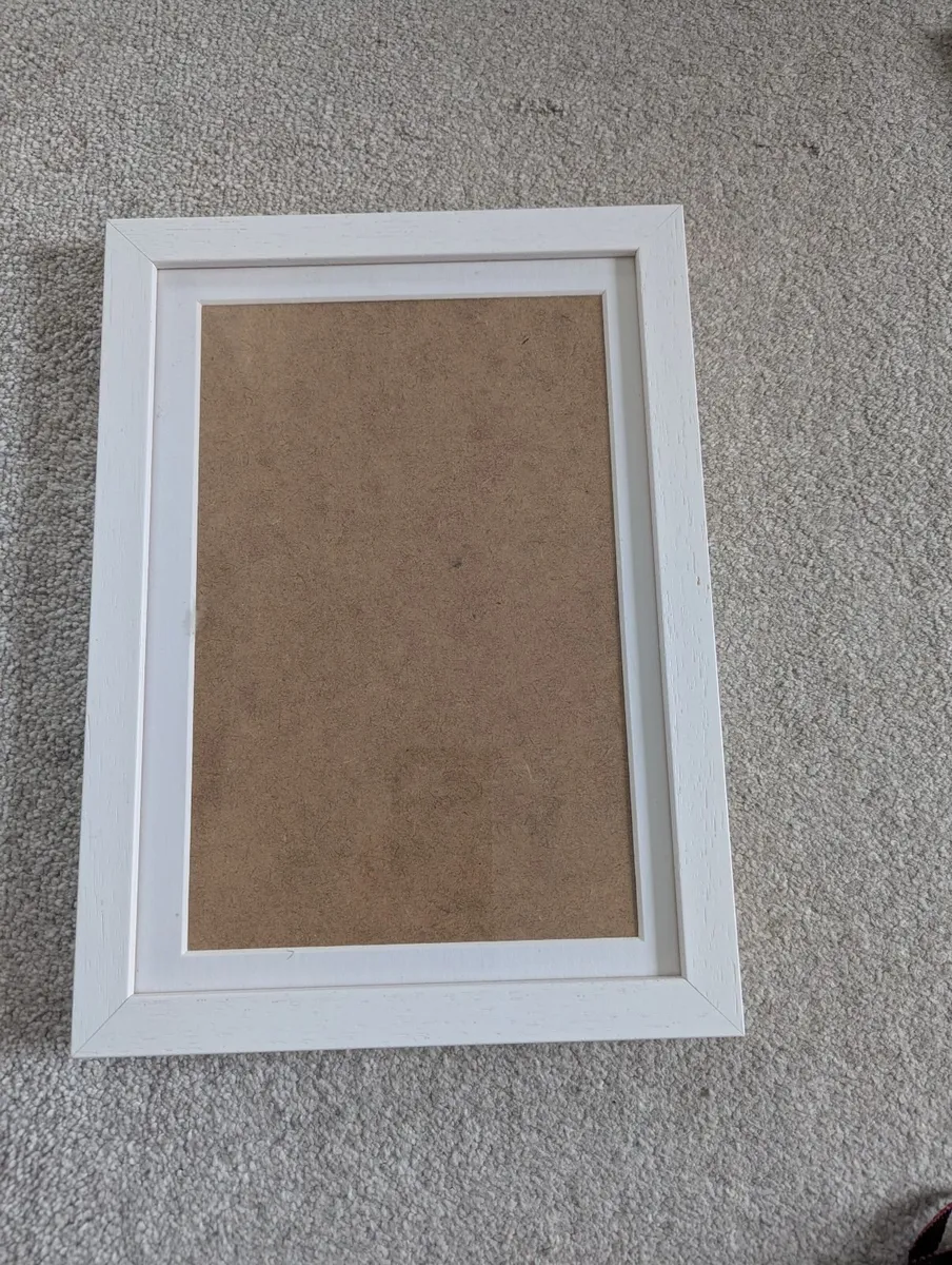 White Wooden Photo Frame