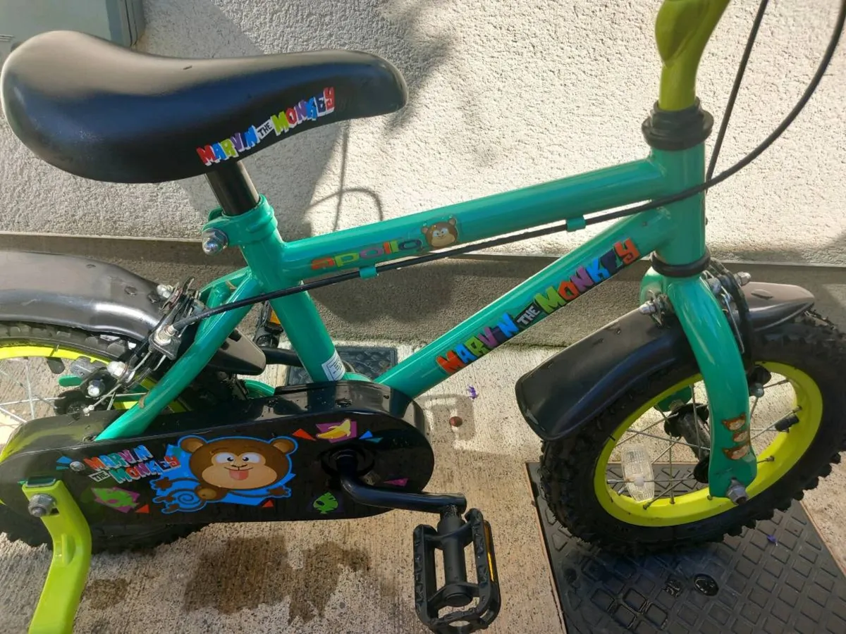 Marvin the monkey Kids bike. - Image 4