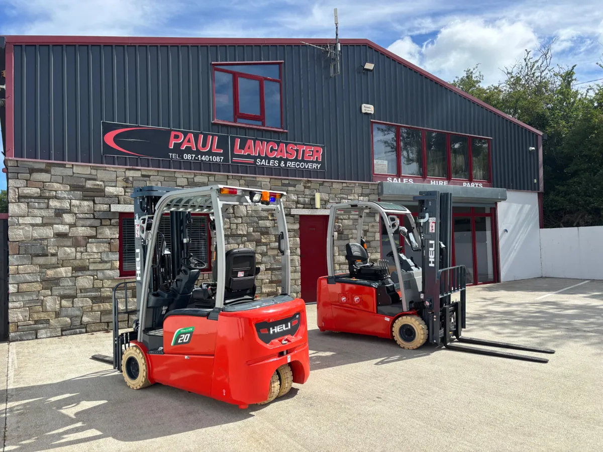 Heli 2 ton electric forklift new - Image 3