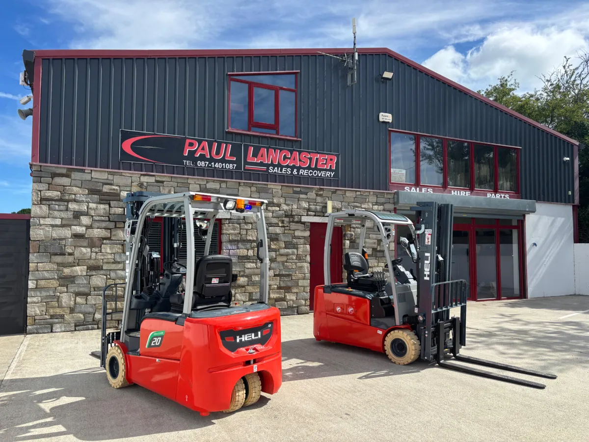 Heli 2 ton electric forklift new - Image 1