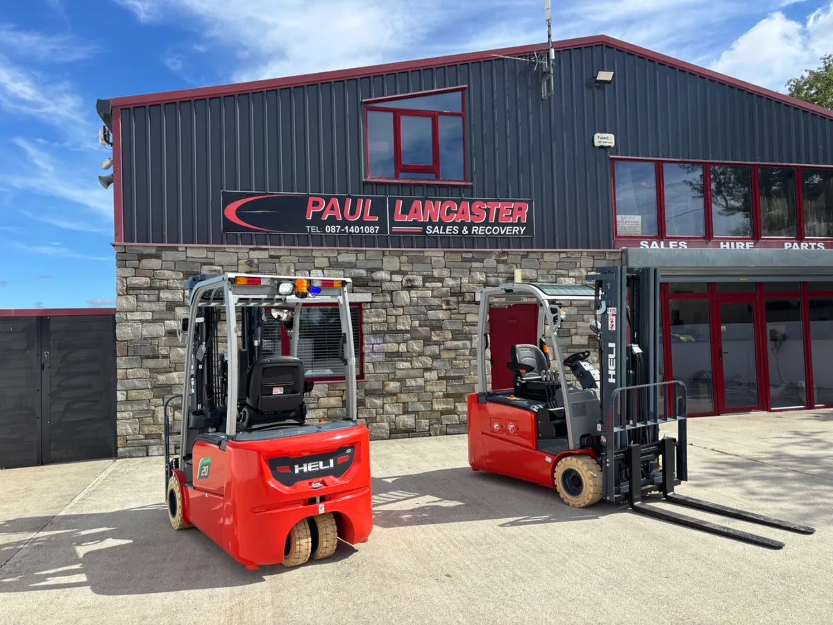 Heli 2 ton electric forklift new - Image 2