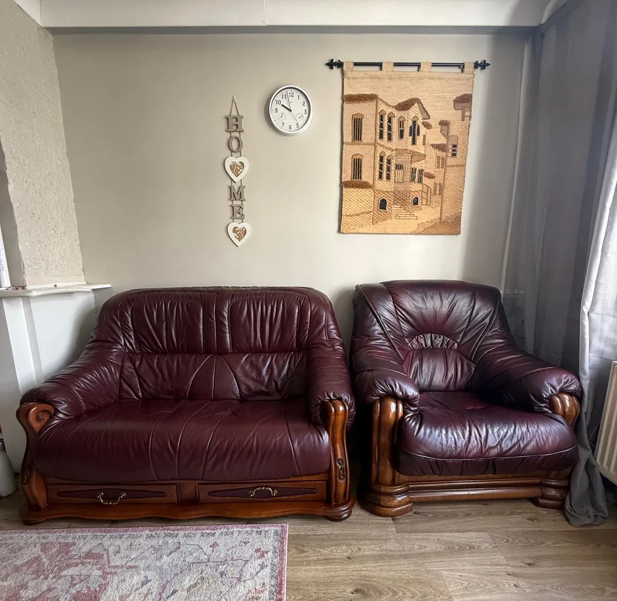 Leather Sofa - Image 2