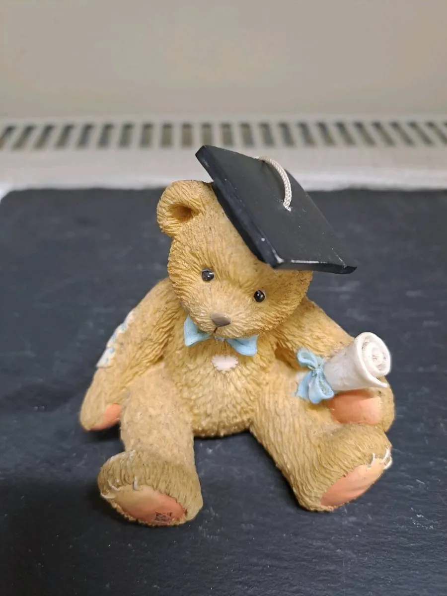 Priscilla Hillman Graduation Teddy Bear Figurine - Image 1
