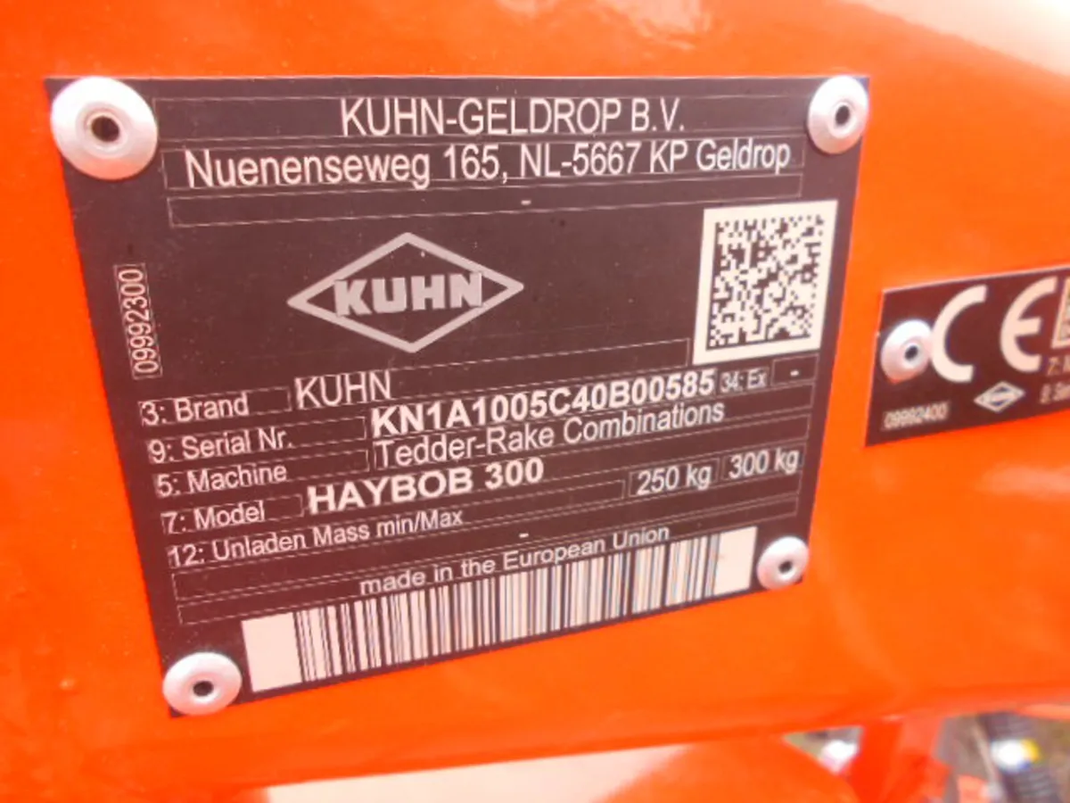 KUHN PZ300 HAYBOB, NEW - Image 4