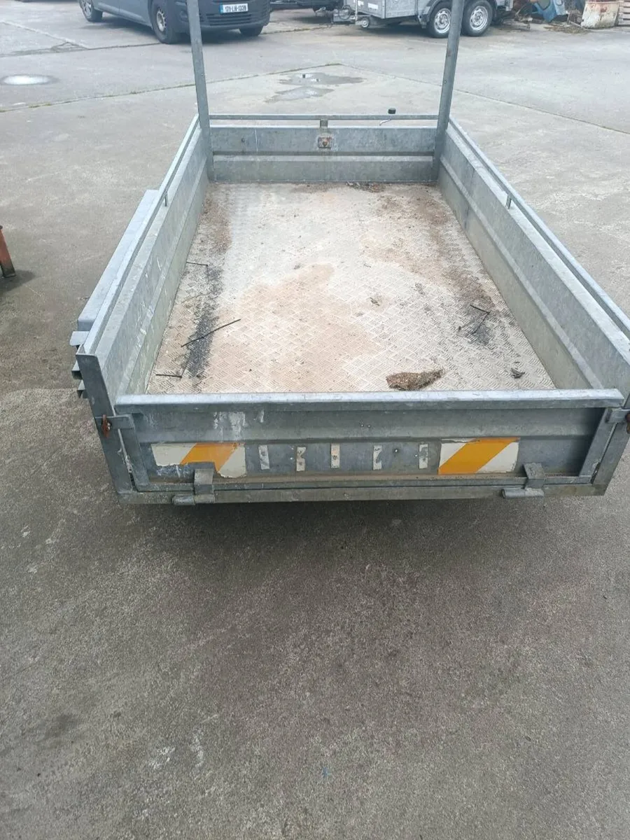 Galvanized builders trailer - Image 2