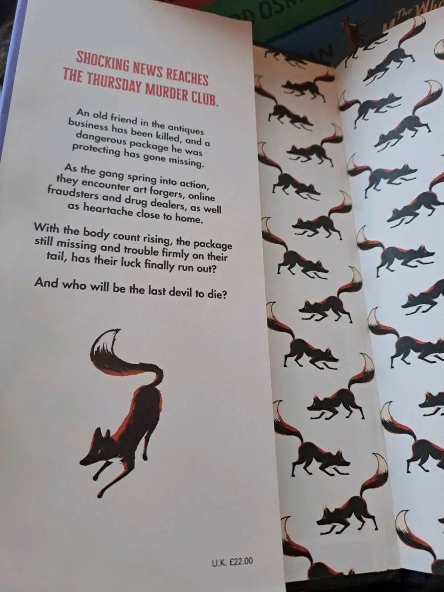 1st ed Richard Osman 4 hardbacks - Image 2