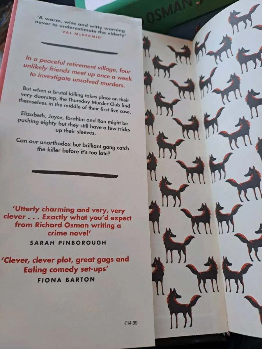 1st ed Richard Osman 4 hardbacks - Image 4