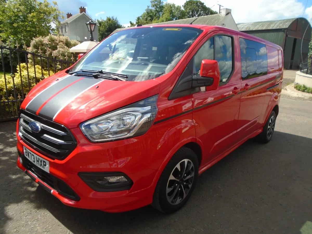 2024 Ford Transit Custom SPORT DCIV LWB 170HP. - Image 3