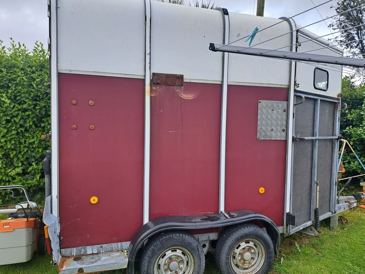 Ifor williams double horsebox - Image 1