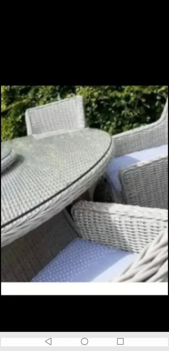 **CLEARANCE** Brand New Grey Rattan  6 Seater - Image 3