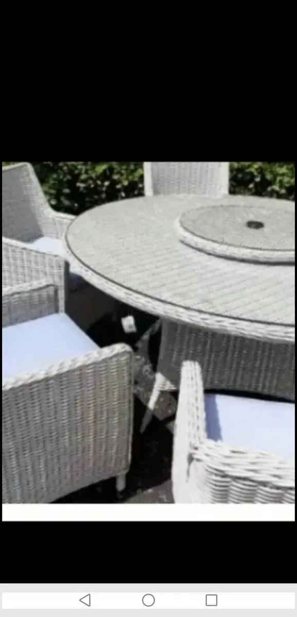 **CLEARANCE** Brand New Grey Rattan  6 Seater - Image 2