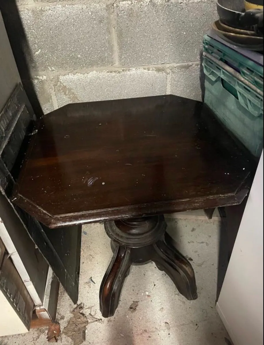 Mahogany table