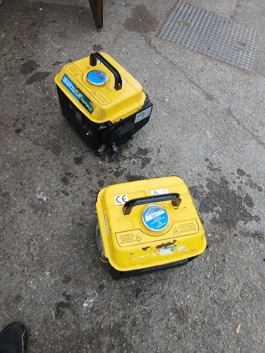 3 power craft 720w generator read about add - Image 1