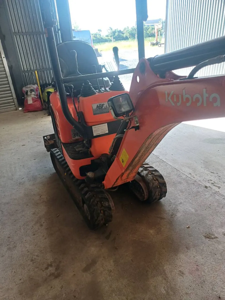 Kubota mini digger - Image 2