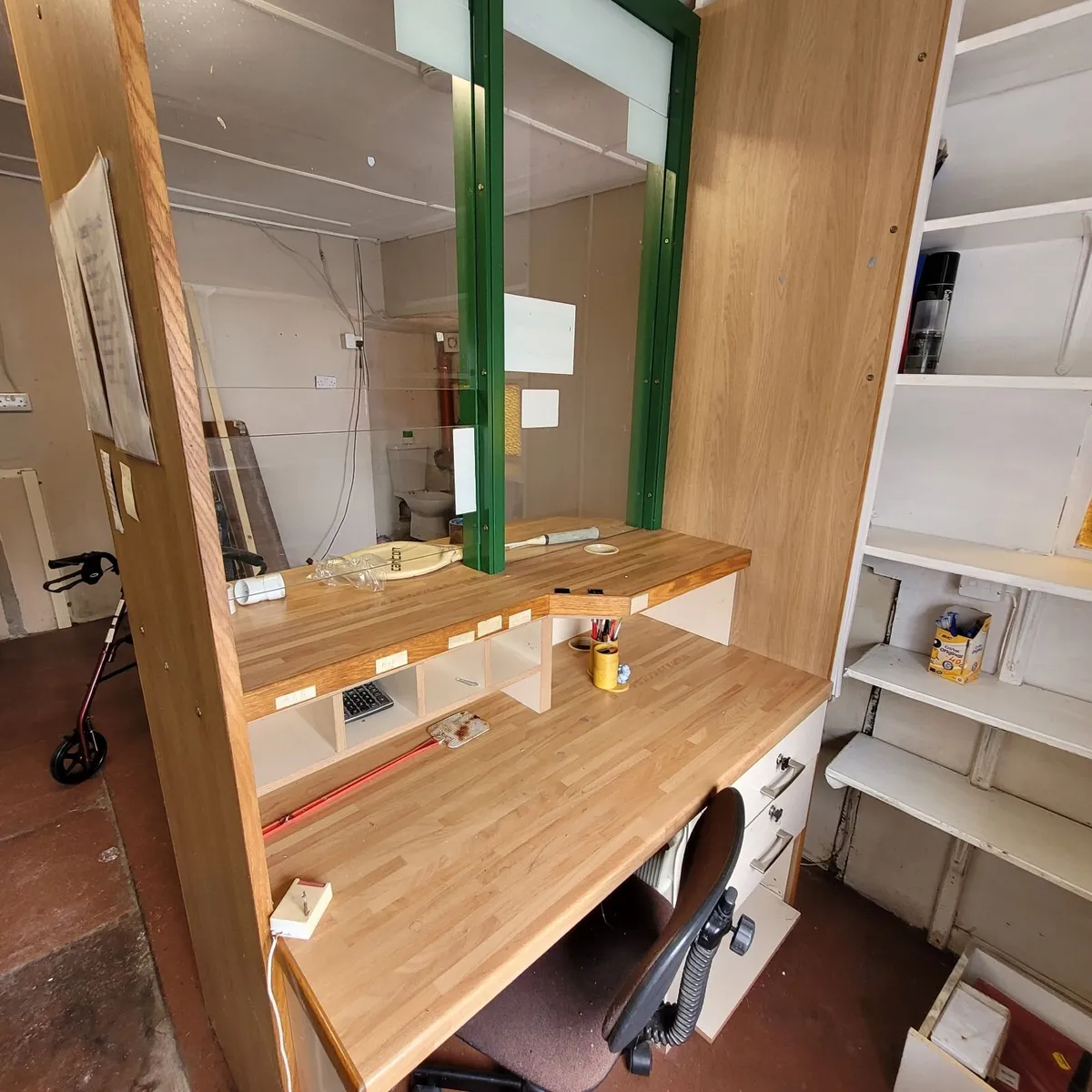 Original An Post Counter & Workstation - Image 3