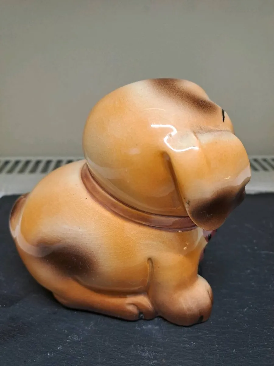 1940s Vintage Bonzo the Dog Style Ceramic Ornament - Image 3
