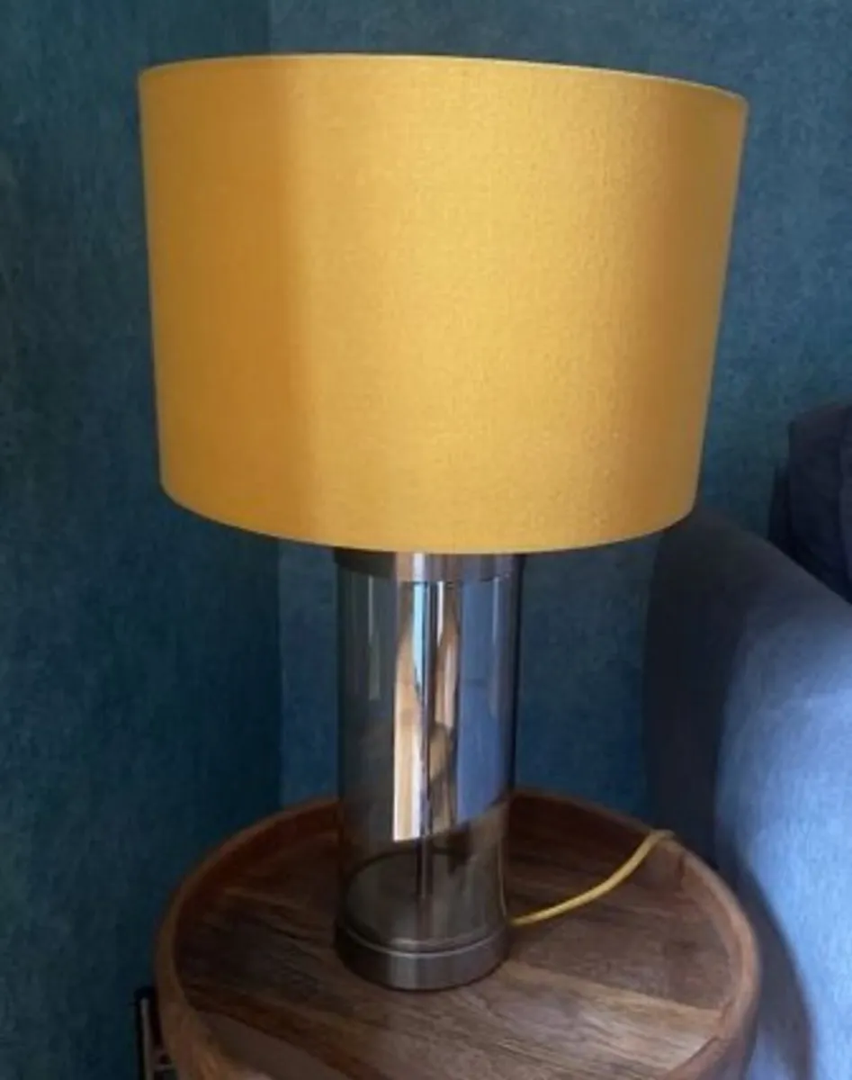 Lamp - Satin Nickel/Ochre- Woodies - Image 2