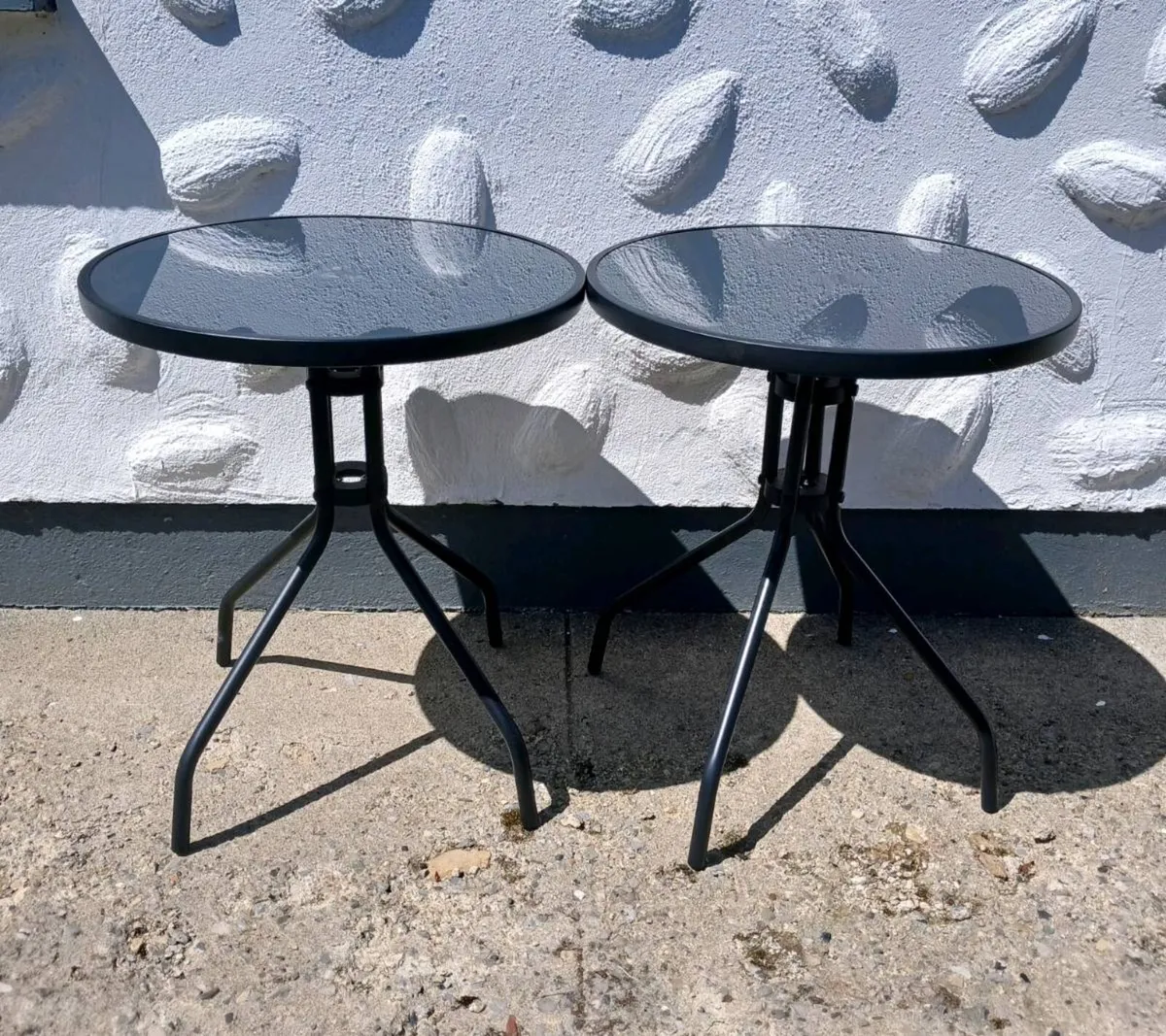 NEW bistro tables  x 2 - Image 1