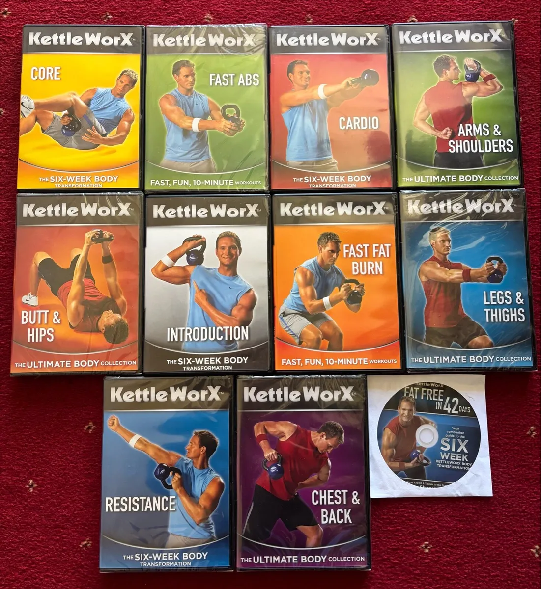 10 Kettle WorX DVDs - Image 1