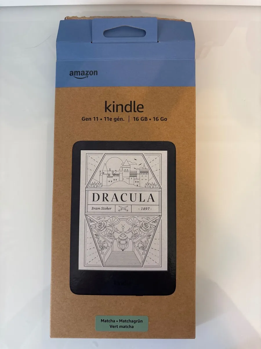 Amazon Kindle (newest gen) with case - Image 3