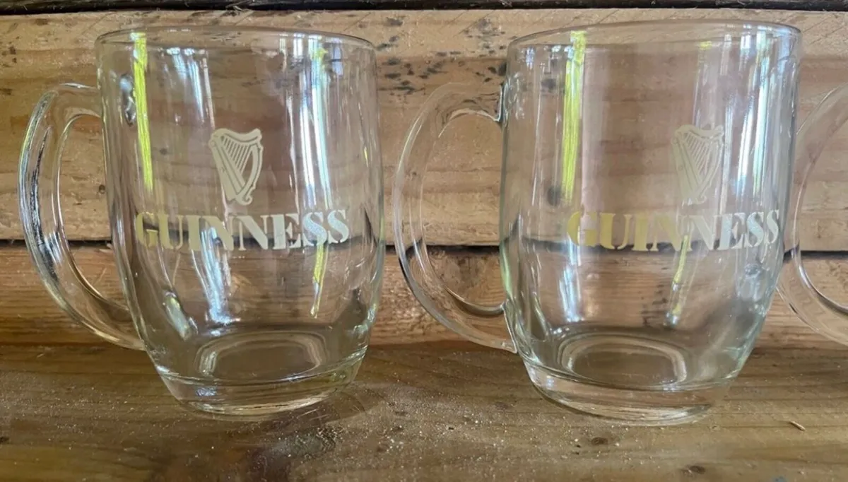 1970s Guinness glasses - Image 2